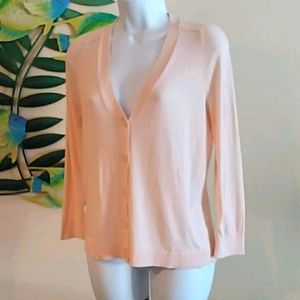 NWT LOFT Button Down Sweater Size S